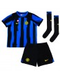 Otroški Nogometna dresi replika Inter Milan Alexis Sanchez #70 Domači 2023-24 Kratek rokav (+ hlače)